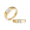 Два кольца с бриллиантами Cartier Tank