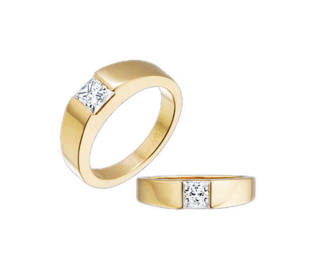 Два кольца с бриллиантами Cartier Tank