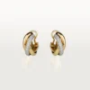 Серьги с бриллиантами Cartier Trinity