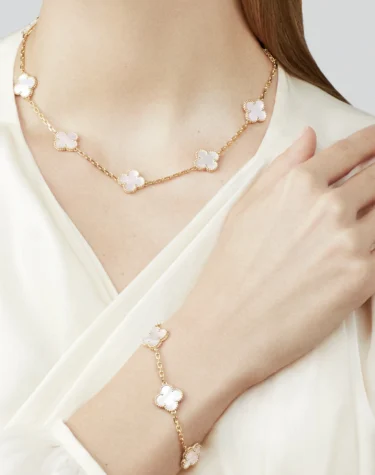 Браслет Van Cleef & Arpels Vintage Alhambra, 5 мотивов