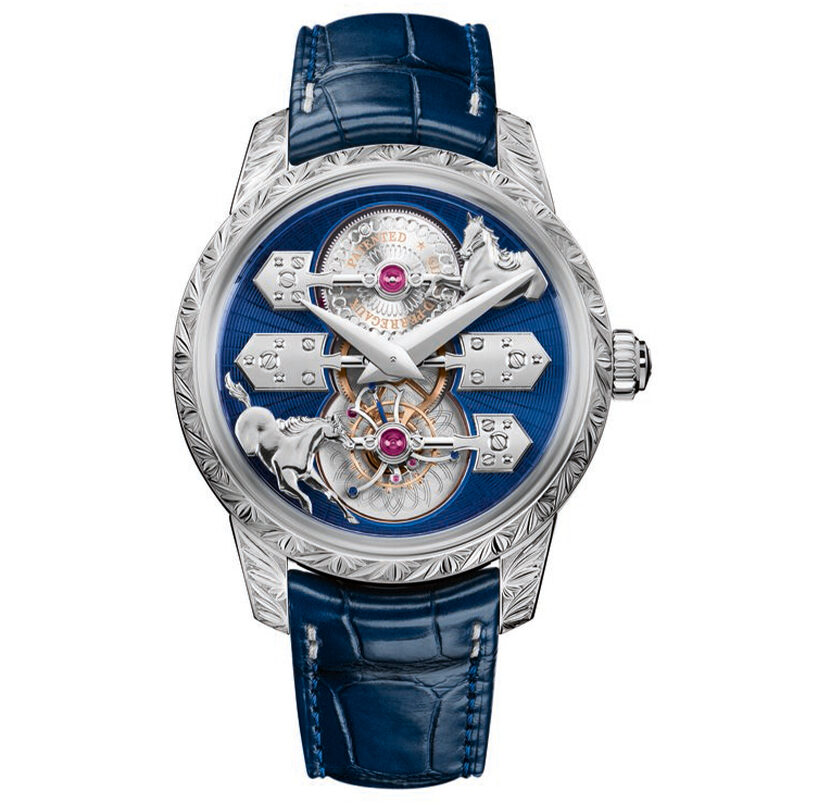 Girard-Perregaux Heritage La Esmeralda Tourbillon A Secret Eternity Edition