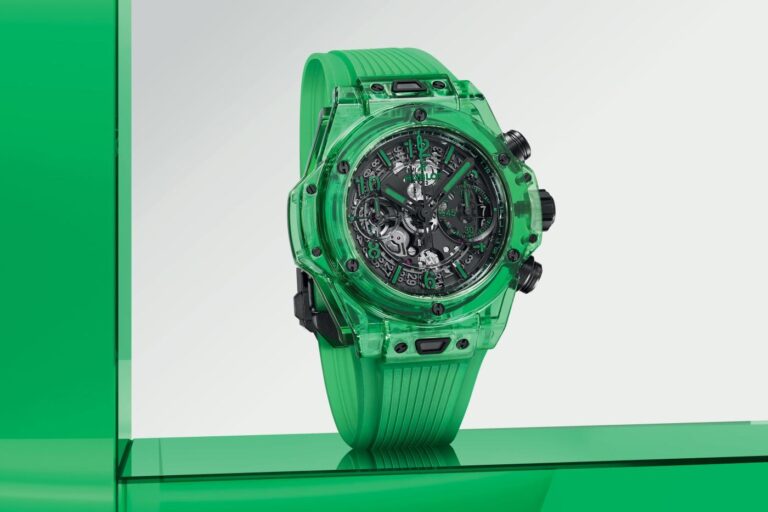 Новая модель Hublot Big Bang Unico Saxem Green 441.JG.4990.RT