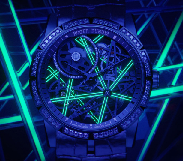 Roger-Dubuis-Excalibur-Blacklight-Trilogy-Astral-Skeleton-UV-Lume-Luminescent-9