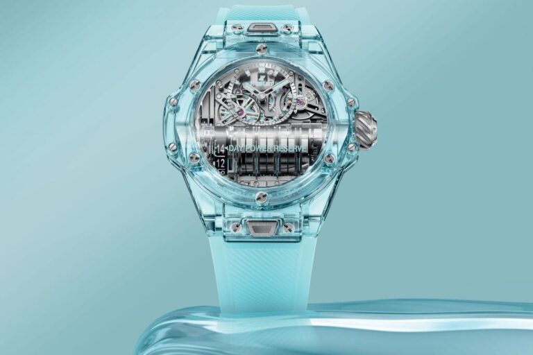 Новая модель: Hublot Big Bang MP-11 Water Blue Sapphire