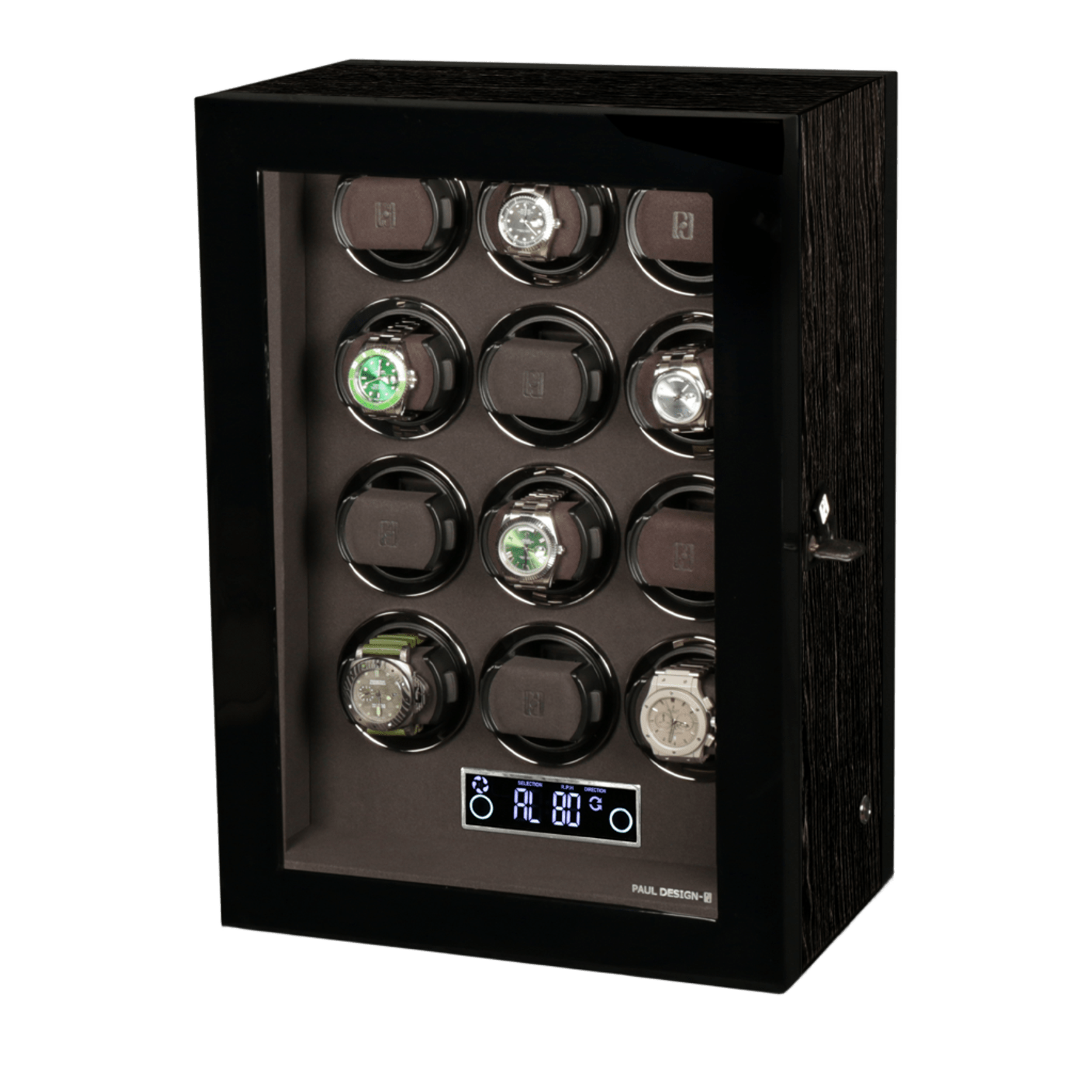 ШКАТУЛКА PAUL DESIGN ДЛЯ 12-ти ЧАСОВ С АВТОПОДЗАВОДОМ