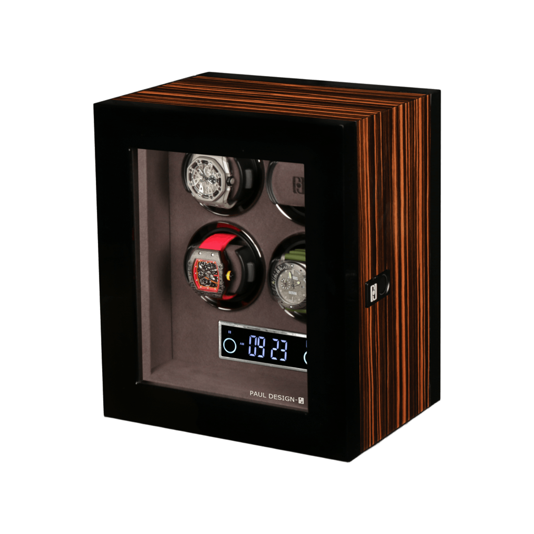 ШКАТУЛКА PAUL DESIGN ДЛЯ 4-Х ЧАСОВ С АВТОПОДЗАВОДОМ