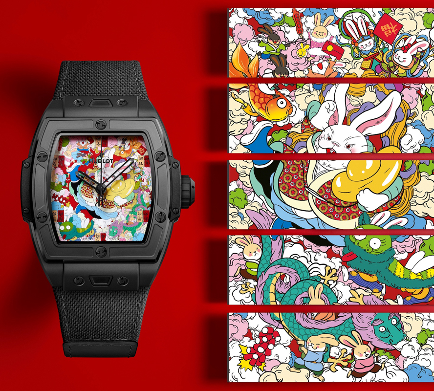 Hublot-Spirit-of-Big-Bang-Black-Ceramic-Rabbit-art-01