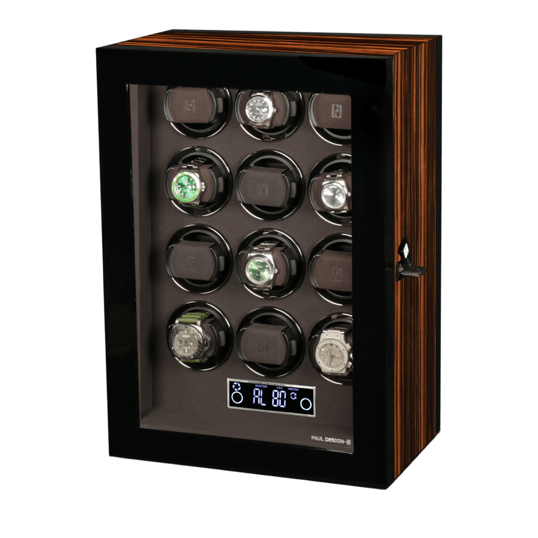 ШКАТУЛКА PAUL DESIGN ДЛЯ 12-ти ЧАСОВ С АВТОПОДЗАВОДОМ