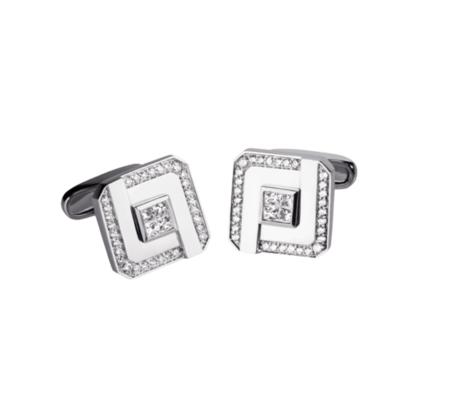 Запонки с бриллиантами