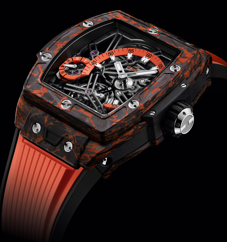 Hublot-Spirit-Of-Big-Bang-Tourbillon-5-Day-Power-Reserve-Orange-Carbon-Watch-4