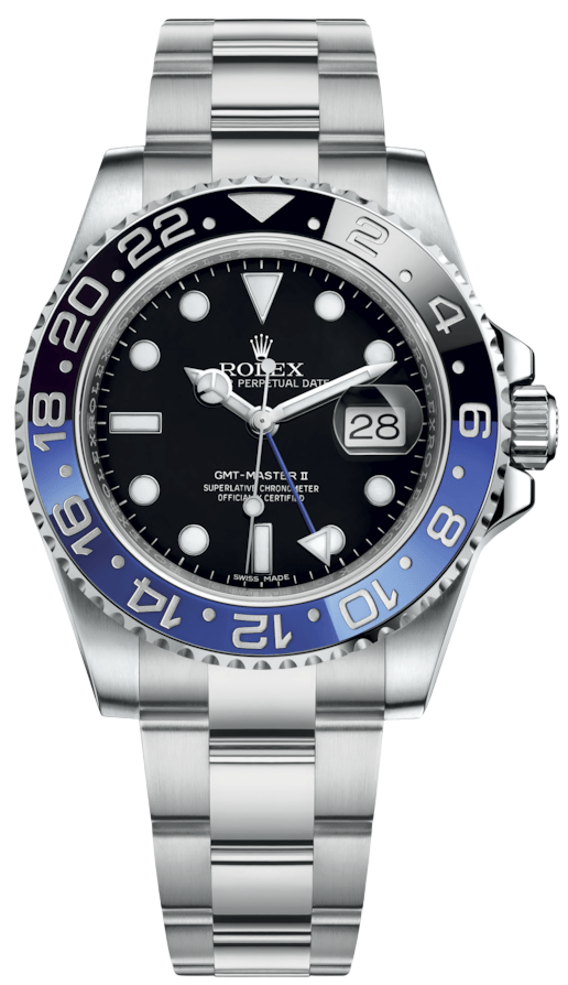 Rolex GMT Master II 40mm Steel “Batman”