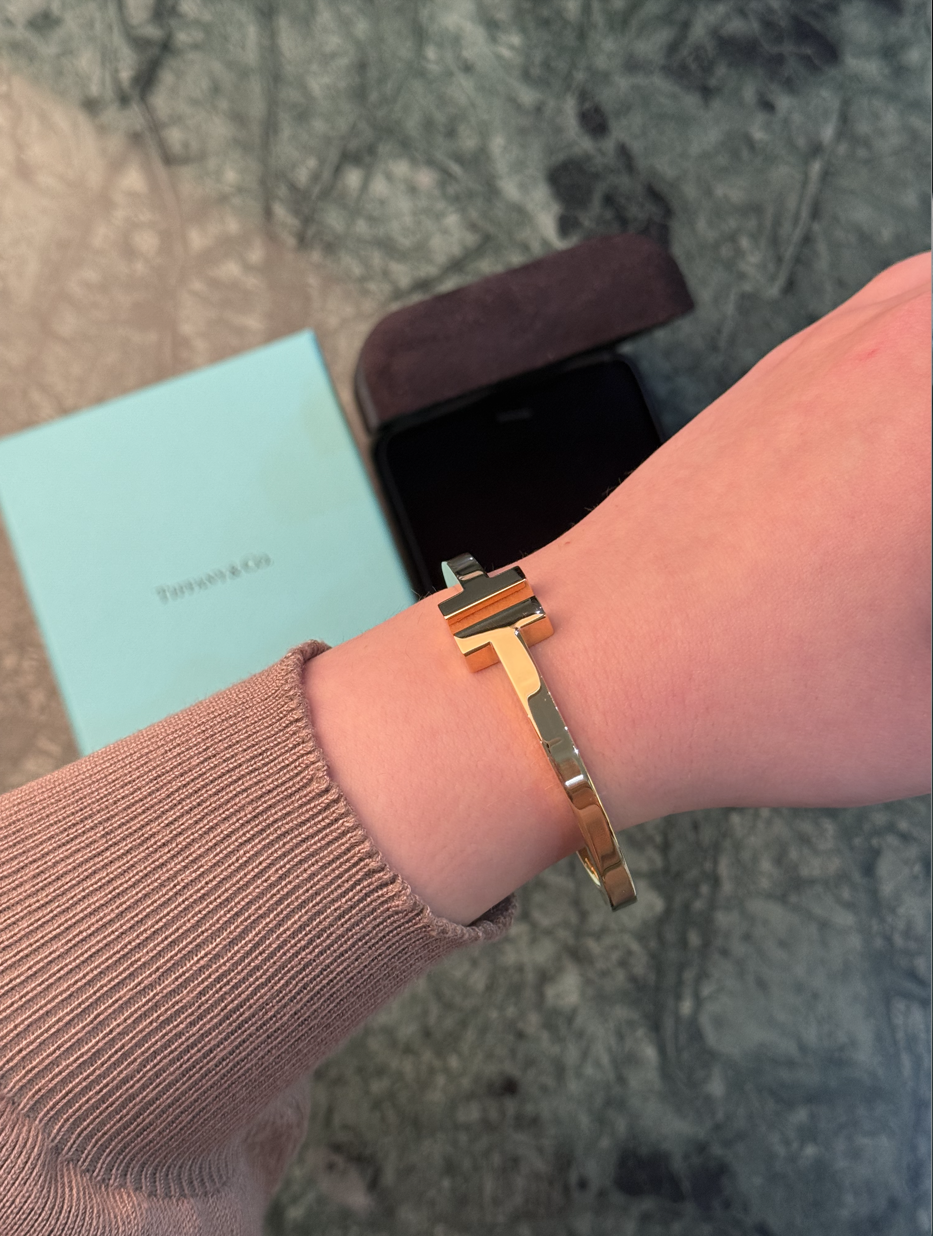 Браслет Tiffany & Co Т Square