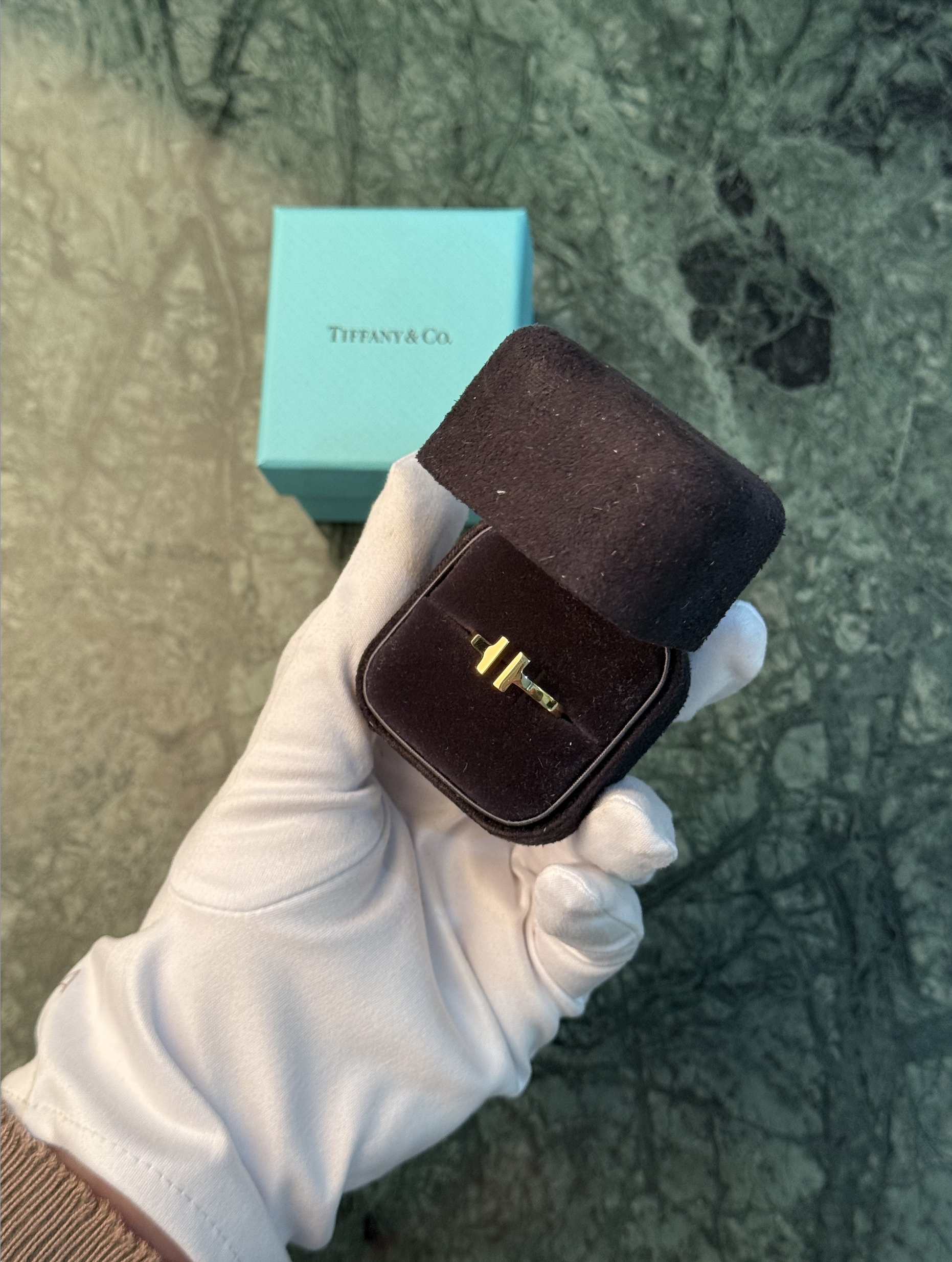 Кольцо Tiffany & Co T Square
