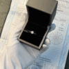 Кольцо с бриллиантом 1,05 ct.