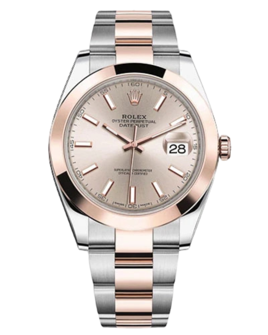 Rolex Datejust 41mm Steel and Everose Gold