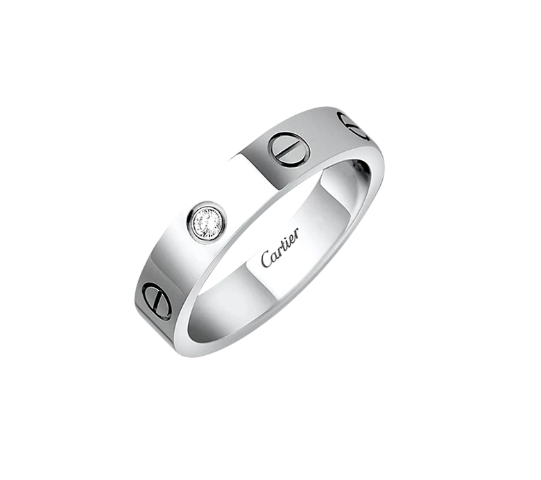 Кольцо c бриллиантом Cartier Love SMALL MODEL
