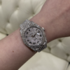 Rolex Datejust 41mm Steel Custom Diamonds