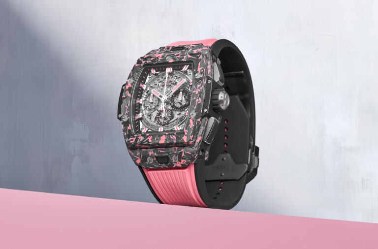 Лимитированная новинка Hublot Spirit of Big Bang Carbon Candy Pink