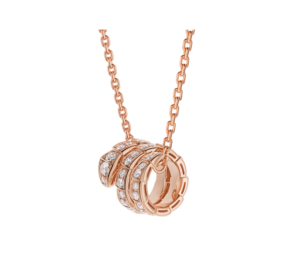 Подвеска с бриллиантами Bvlgari Serpenti