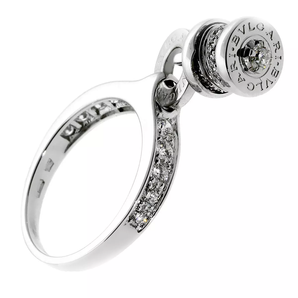 Кольцо с бриллиантами Bvlgari B.Zero1