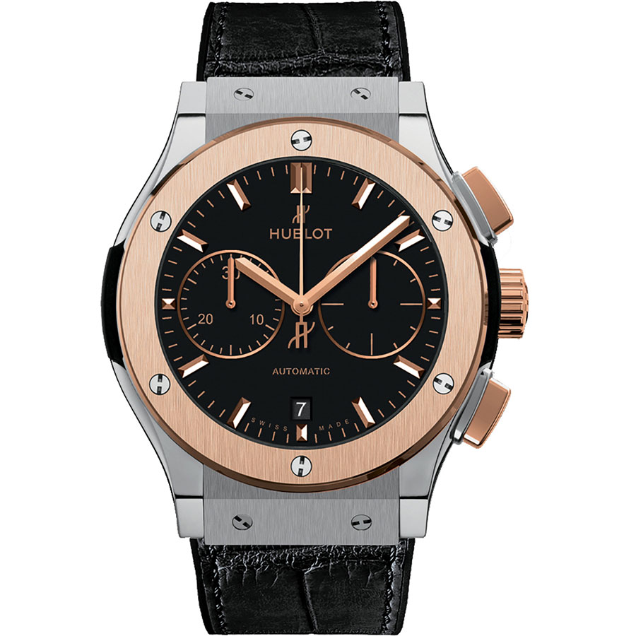 Hublot Classic Fusion Chronograph Titanium King Gold