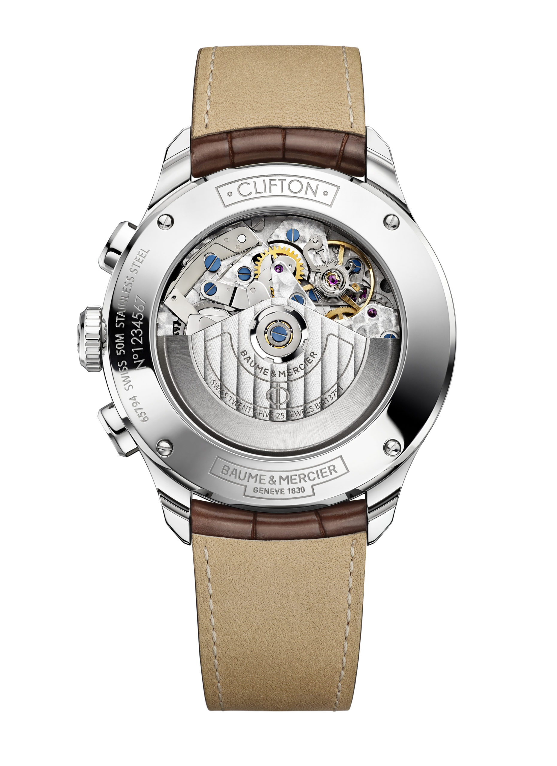Baume & Mercier Clifton Chronograph Complete Calendar 43mm