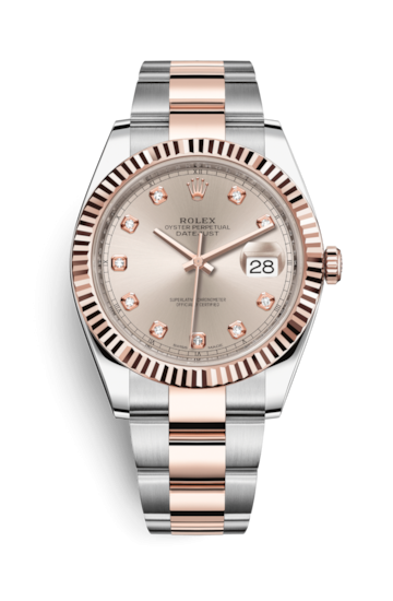 Rolex Datejust 41mm Steel and Everose Gold