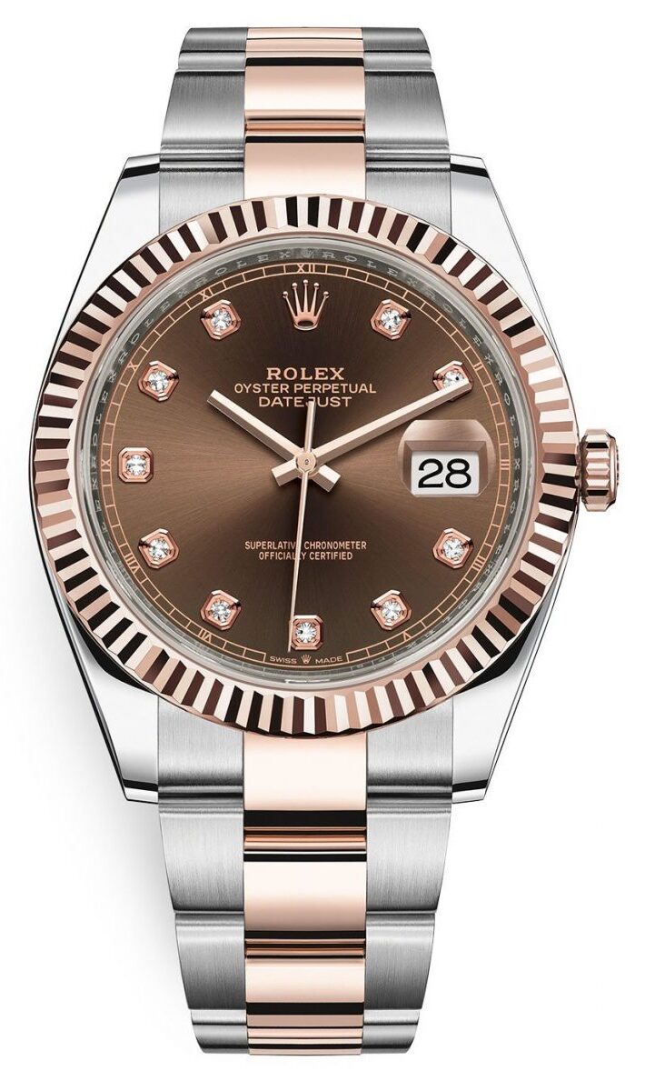Rolex Datejust  41mm Steel and Everose Gold