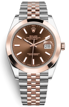 Rolex Datejust  41mm Steel and Everose Gold