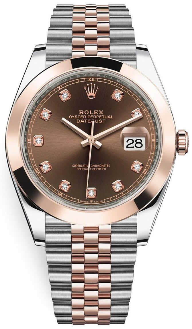 Rolex Datejust 41mm Steel and Everose Gold