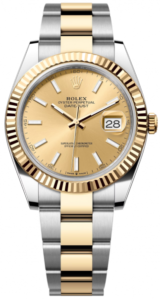 Rolex Datejust 41mm Steel and Yellow Gold