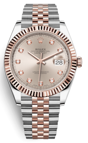 Rolex Datejust  41mm Steel and Everose Gold
