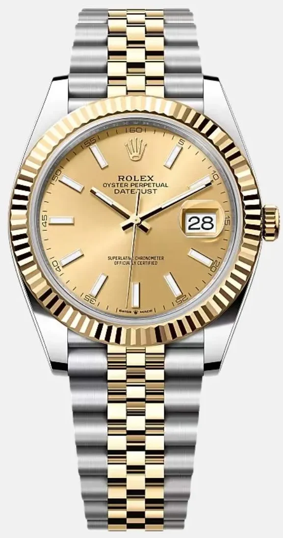 Rolex Datejust 41mm Steel and Yellow Gold