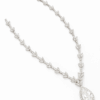 Колье с бриллиантами и фианитом 20.42ct