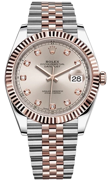 Rolex Datejust  41mm Steel and Everose Gold