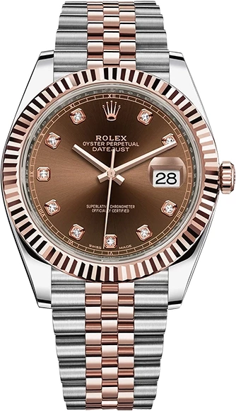 Rolex Datejust 41mm Steel and Everose Gold