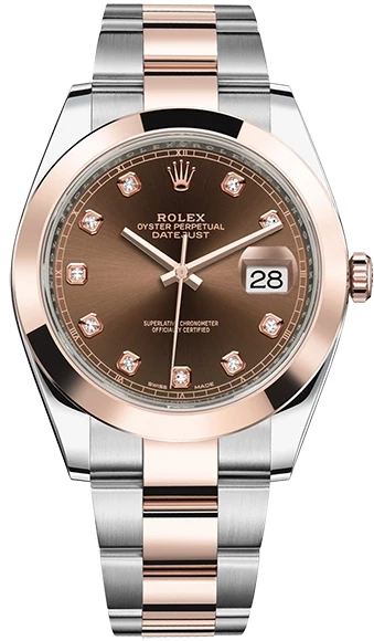 Rolex Datejust 41mm Steel and Everose Gold