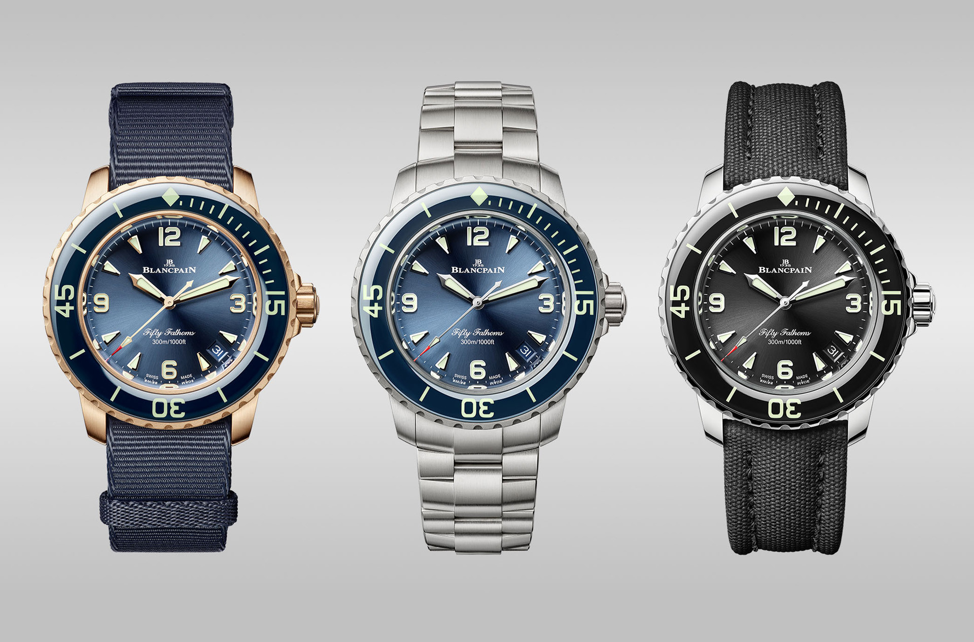 НОВИНКИ Blancpain Fifty Fathoms Automatic 38 mm.