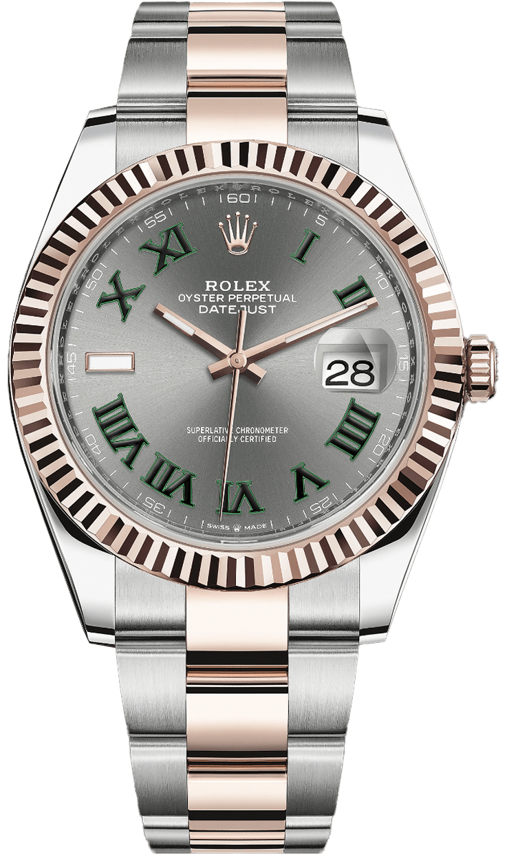 Rolex Datejust  41mm Steel and Everose Gold