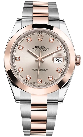 Rolex Datejust 41mm Steel and Everose Gold