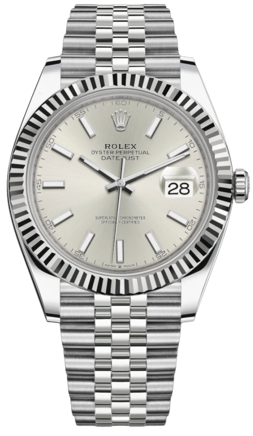 Rolex Datejust  41mm Steel and White Gold