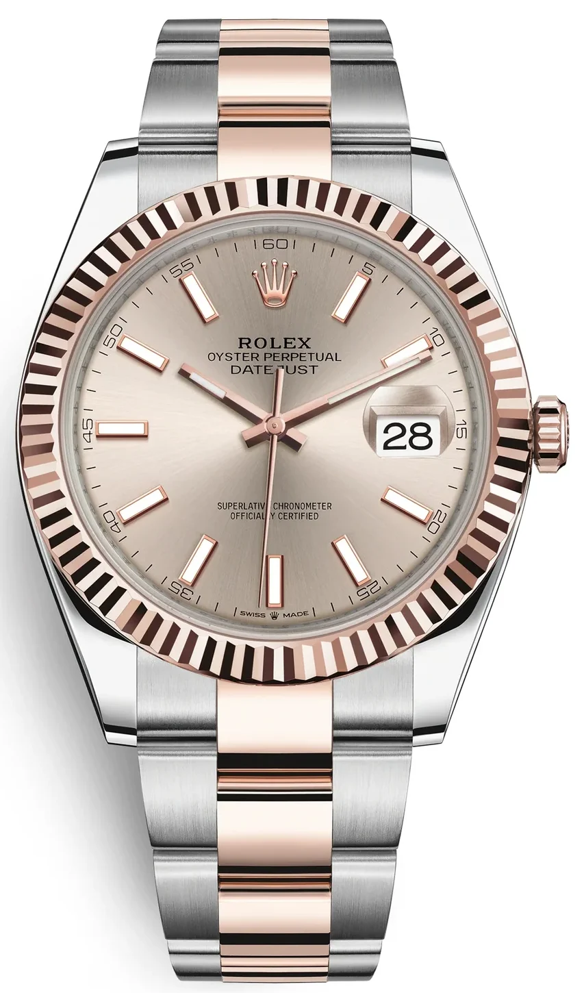 Rolex Datejust 41mm Steel and Everose Gold