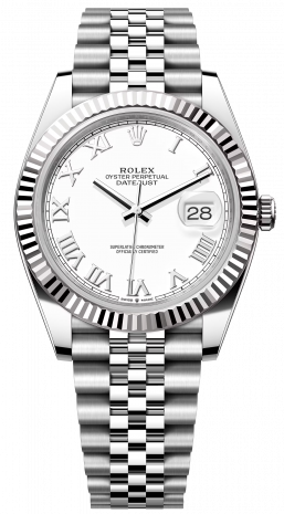 Rolex Datejust 41mm Steel and White Gold