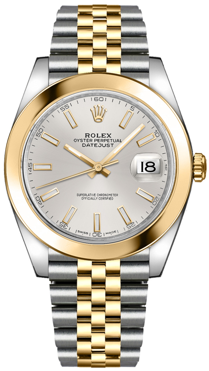 Rolex Datejust 41mm Steel and Yellow Gold
