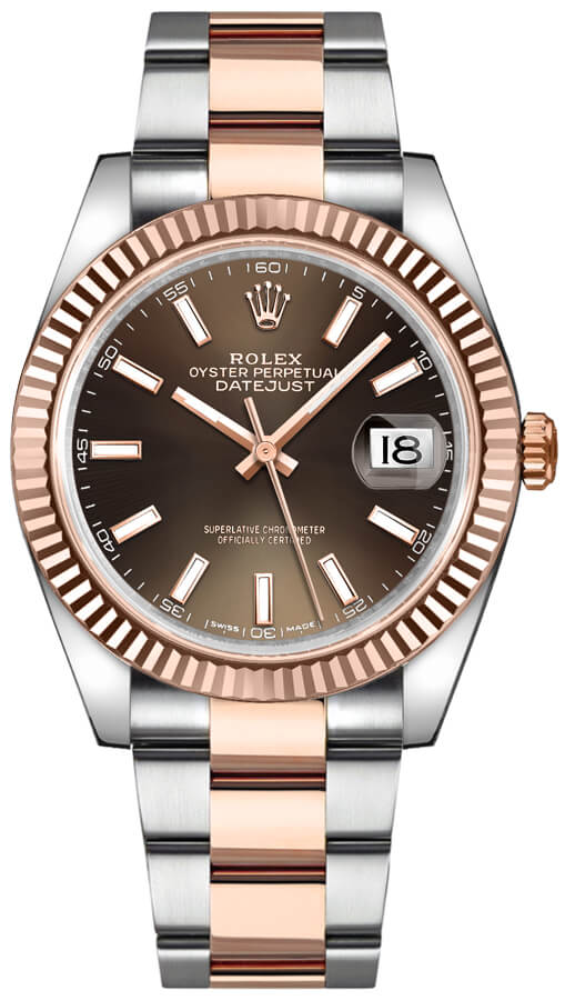 Rolex Datejust 41mm Steel and Everose Gold