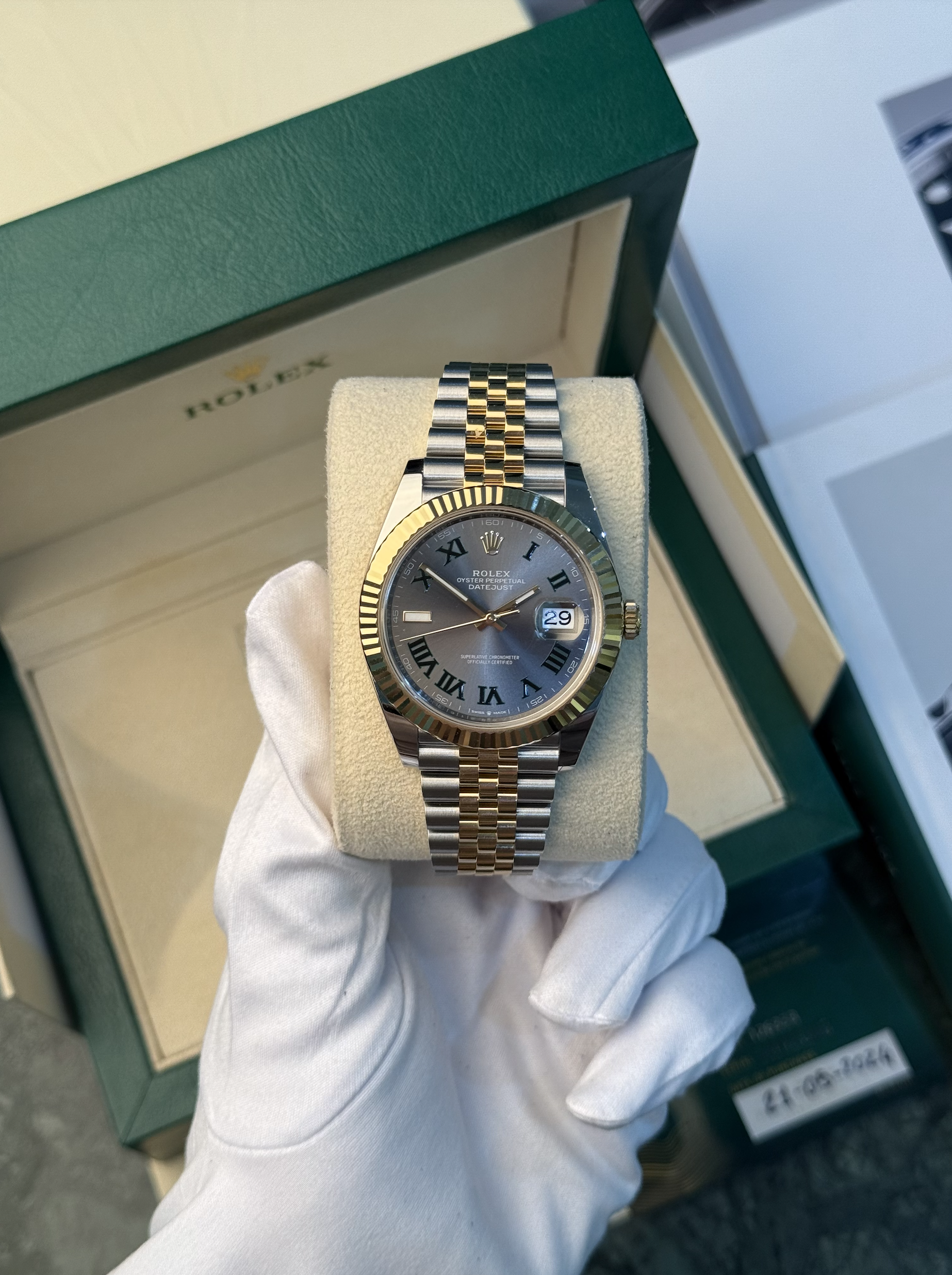 Rolex Datejust 41mm Steel and Yellow Gold