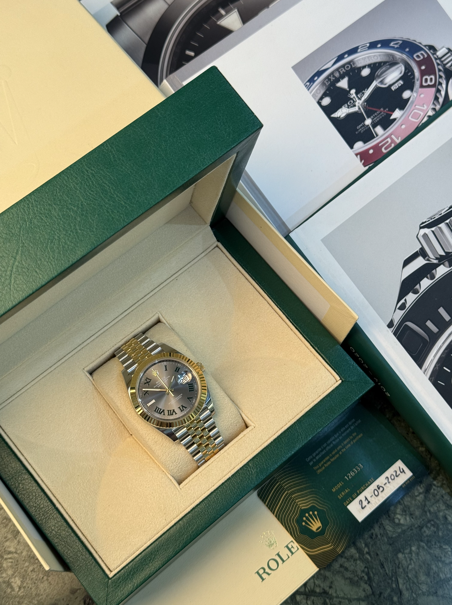 Rolex Datejust 41mm Steel and Yellow Gold