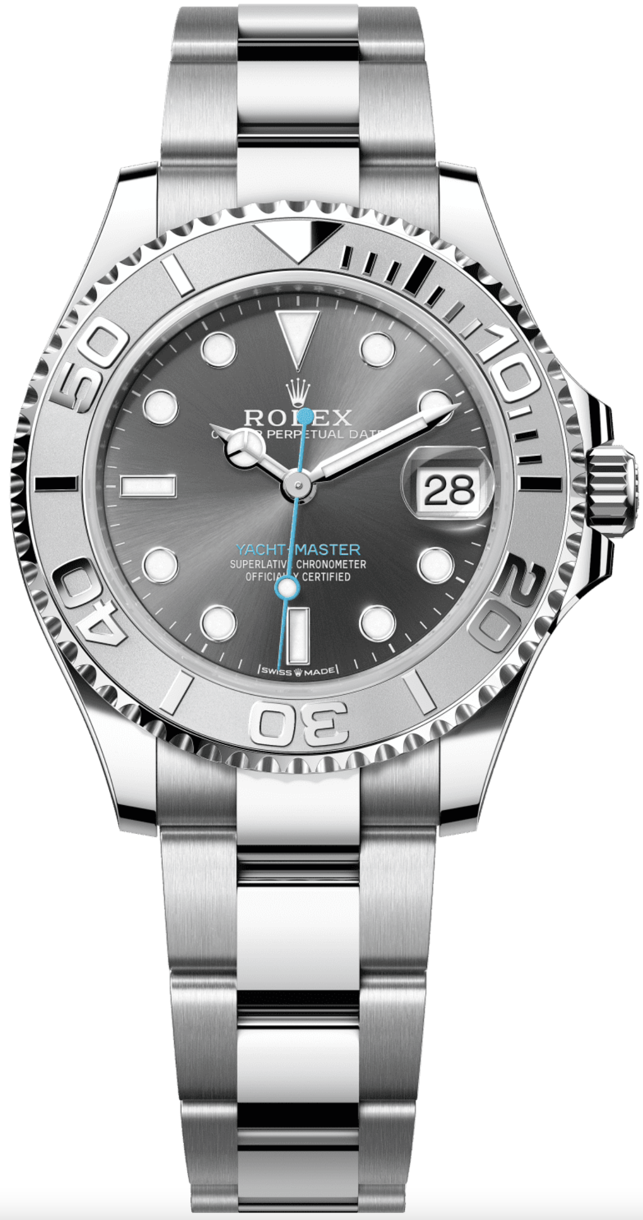 Rolex Yacht-Master 37mm Steel and Platinum