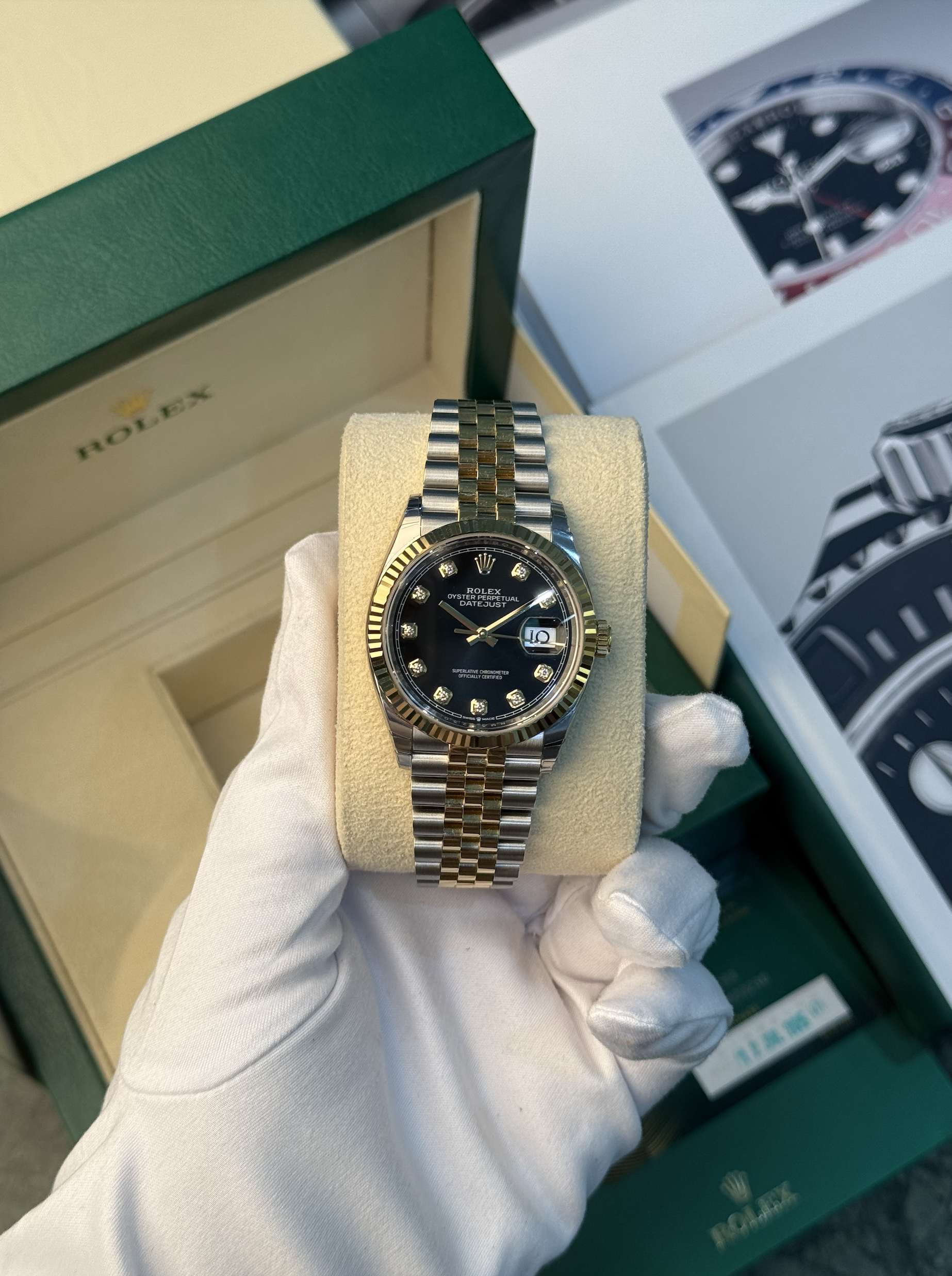 Rolex Datejust 36mm Steel and Yellow Gold