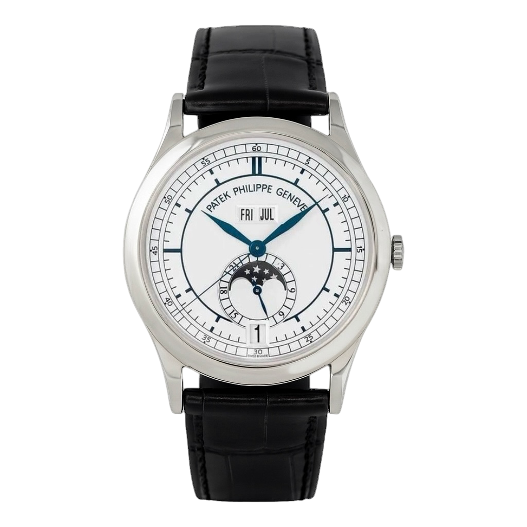 Patek Philippe Complicated Annual Calendar Sector Dial White Gold 38mm